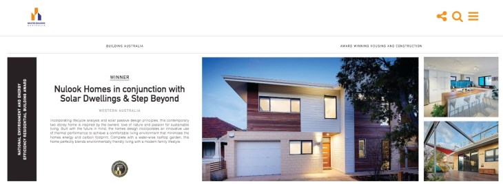 MBA National Environment Energy Efficiency Award